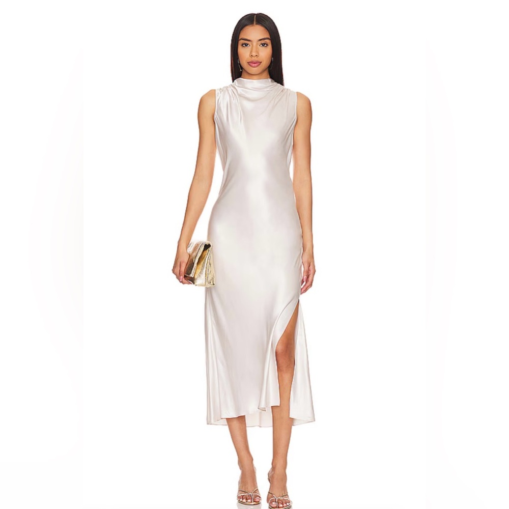 Solana Dress in Ivory